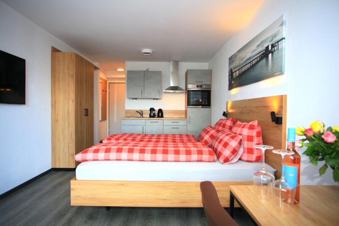 Ueberlinger See-Apartments Apartment 2 Ueber-See 于伯林根 外观 照片